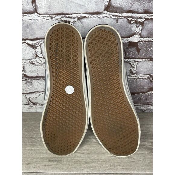 New Republic Grey Canvas Fabric Slip On Cork Sole Shoes Men’s Sz 11.5M US/44.5EU - Picture 8 of 16